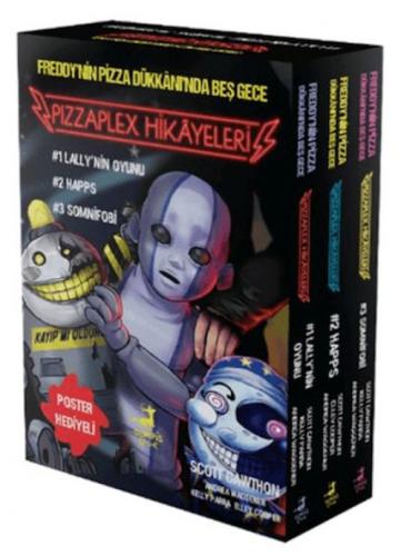 Pizzaplex'ten Hikayeler 3 Kitaplık Kutulu Set;Freddy'nin Pizza Dükkanı'nda Beş Gece  Frontansicht 1