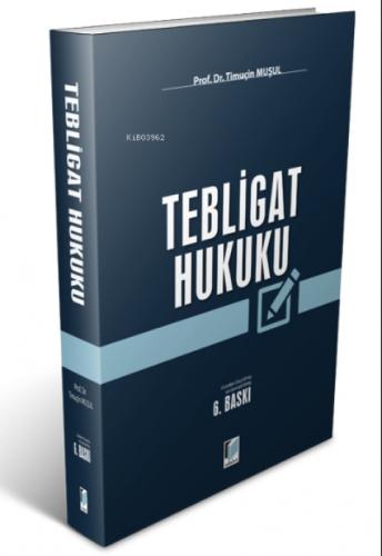 Tebligat Hukuku  Frontansicht 1