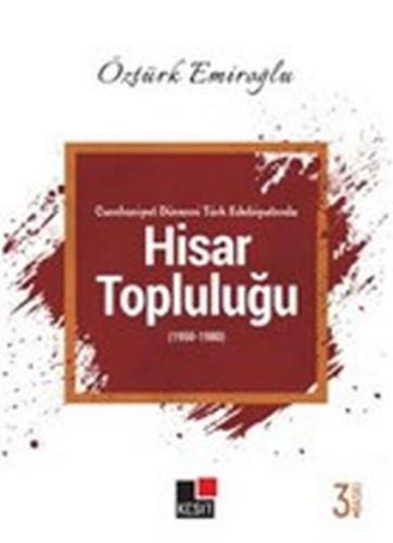 Cumhuriyet Dönemi Türk Edebiyatında Hisar Topluluğu (1950-1980)  Frontansicht 1