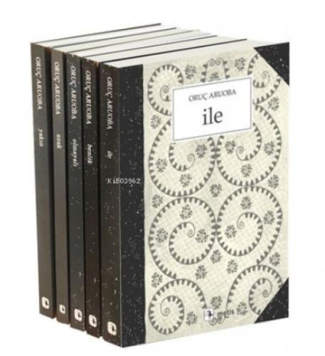 Oruç Aruoba Seti 5 Kitap  Armağan Kitap Metis Cep Defteri A09.02.22  Frontansicht 1