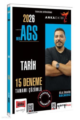 Yargı Yayınları 2026 MEB-AGS Anka Ekibi Tarih Tamamı Çözümlü 15 Deneme  Frontansicht 1