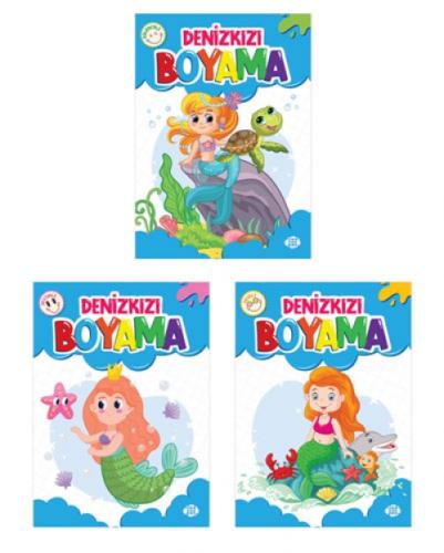 Deniz Kızı Boyama Seti (3 Kitap Takım)  Frontansicht 1