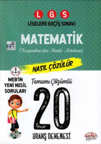LGS Matematik Nasıl Çözülür 20 Branş Denemesi  Frontansicht 1