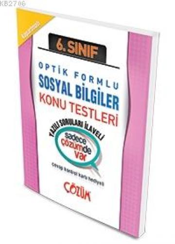 6. Sınıf Sosyal Bilgiler Konu Testi  Frontansicht 1