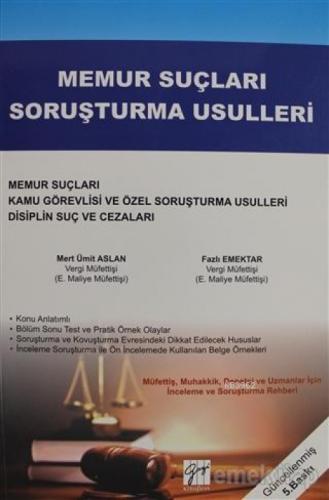 Memur Suçları Soruşturma Usulleri  Frontansicht 1