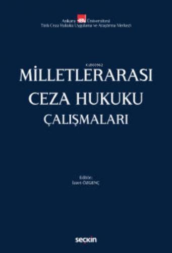 Milletlerarası Ceza Hukuku Çalışmaları  Frontansicht 1