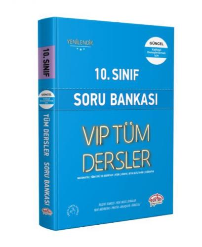 Editör 10. Sınıf Tüm Dersler Soru Bankası  Frontansicht 1