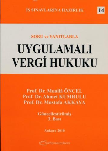 Uygulamalı Vergi Hukuku  Frontansicht 1