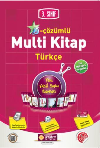 3.Sınıf E-Çözümlü Multi Kitap Türkçe  Frontansicht 1