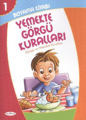 Yemekte Görgü Kuralları-Boyama Kitabı 1  Frontansicht 1