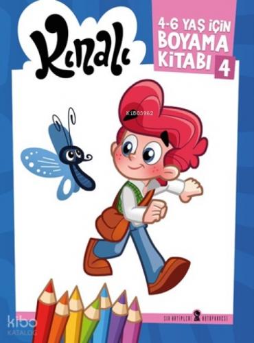 Kınalı 4-6 Yaş İçin Boyama Kitabı 4 (Mavi)  Frontansicht 1