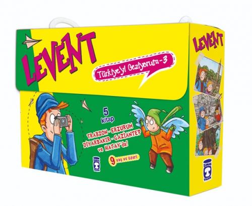 Levent Türkiye'yi Geziyorum 3 (5 Kitap Set)  Frontansicht 1
