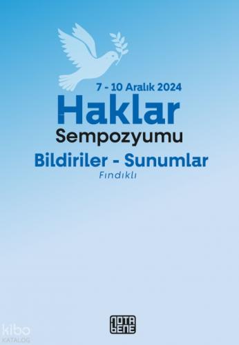 Haklar Sempozyumu Bildiriler - Sunumlar 7-10 Aralık 2024, Fındıklı  Frontansicht 1