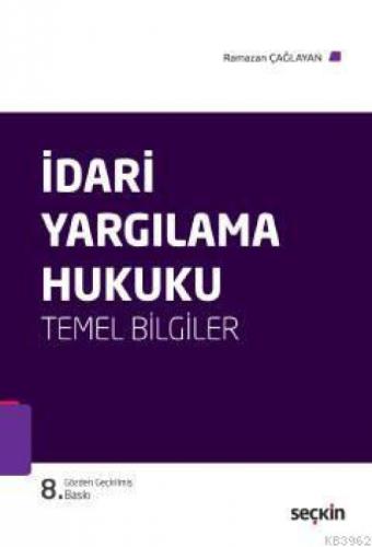 İdarî Yargılama Hukuku (Temel Bilgiler)  Frontansicht 1