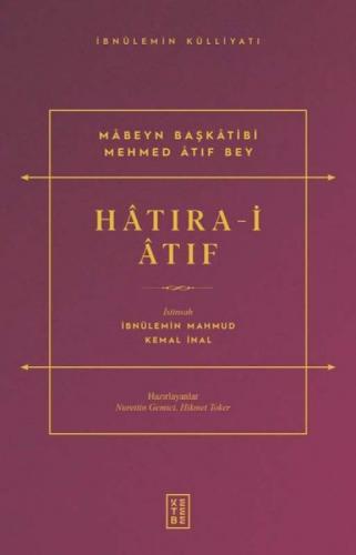 Hatıra-i Atıf  Frontansicht 1