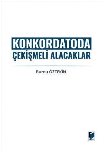 Konkordatoda Çekişmeli Alacaklar  Frontansicht 1