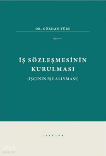 İş Sözleşmesinin Kurulması  Frontansicht 1