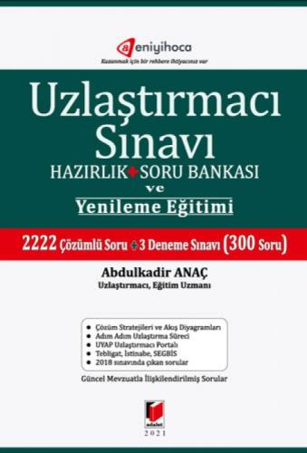Uzlaştırmacı Sınavı Hazırlık + Soru Bankası ve Yenileme Eğitimi  Frontansicht 1