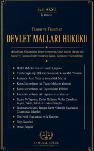 Devlet Malları Hukuku (Ciltli);Taşınır ve Taşınmaz  Frontansicht 1