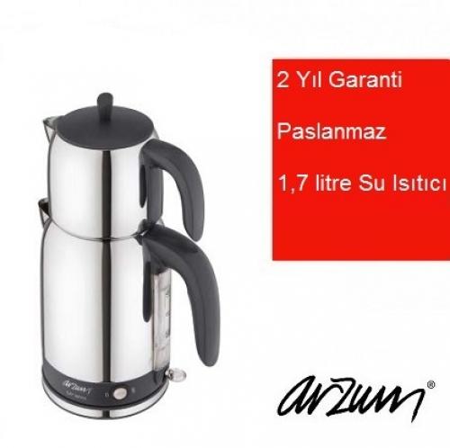 Arzum Çay Sefası Çay Robotu Çelik AR 346  Frontansicht 1