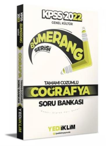 2022 KPSS Genel Kültür Bumerang Coğrafya Tamamı Çözümlü Soru Bankası  Frontansicht 1
