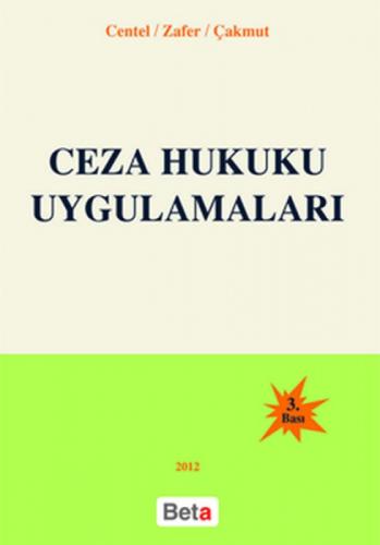Ceza Hukuku Uygulamaları  Frontansicht 1