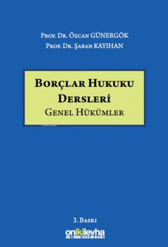 Borçlar Hukuku Dersleri (Ciltli)  Frontansicht 1