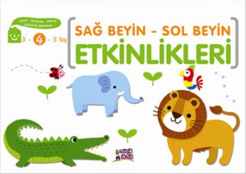 Sağ Beyin - Sol Beyin Etkinlikleri (4 Yaş)  Frontansicht 1