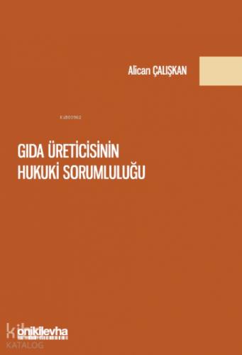 Gıda Üreticisinin Hukuki Sorumluluğu  Frontansicht 1