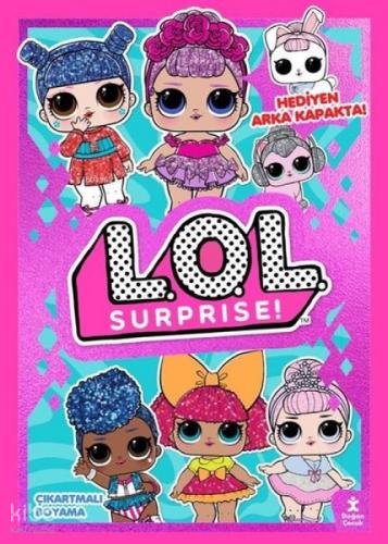 Lol Surprise! Parti Zamanı Çıkartmalı Boyama Kitabı  Frontansicht 1