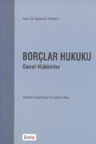 Borçlar Hukuku Genel Hükümler  Frontansicht 1