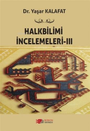 Halkbilimi İncelemeleri - 3  Frontansicht 1