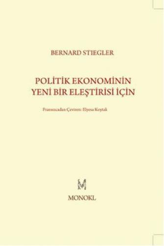 Politik Ekonominin Yeni Bir Eleþtirisi İçin  Frontansicht 1