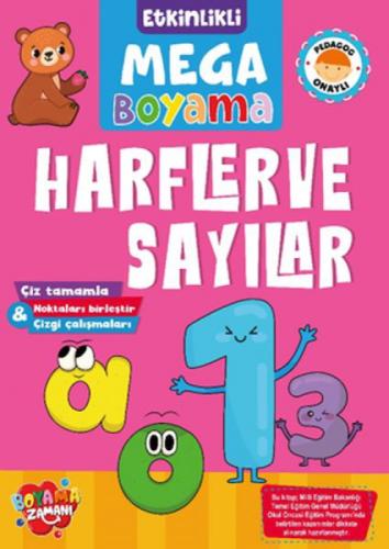Etkinlikli Mega Boyama - Harfler ve Sayılar  Frontansicht 1