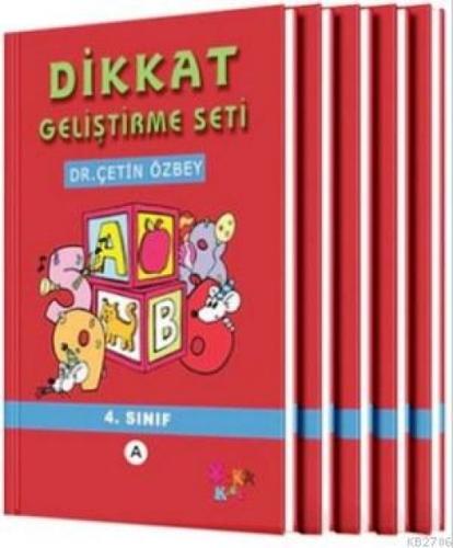 Dikkat Geliştirme Seti 4. Sınıf (5 Kitap)  Frontansicht 1