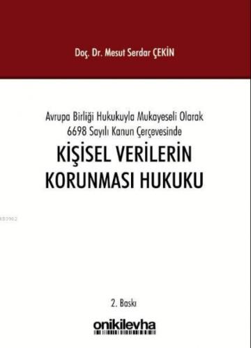 Avrupa Birliği Hukukuyla Mukayeseli Olarak 6698 Sayılı Kanun Çerçevesinde Kişisel Verilerin Korunmas  Frontansicht 1