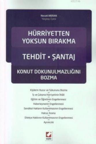 Hürriyetten Yoksun Bırakma Tehdit  Şantaj Konut Dokunulmazlığını Bozma  Frontansicht 1