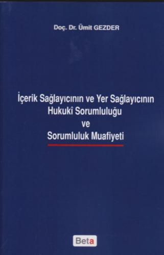 İçerik Sağlayıcının ve Yer Sağlayıcının Hukuki Sorumluluğu ve Sarumluluk Muafiyeti  Frontansicht 1