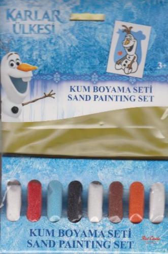 Karlar Ülkesi Frozen Olaf Kum Boyama Seti  Frontansicht 1
