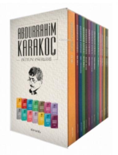 Abdurrahim Karakoç Bütün Eserleri 14 Kitap Kutulu  Frontansicht 1