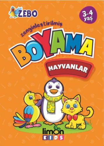 Hayvanlar Boyama Kitabı  Limon Kids  Frontansicht 1