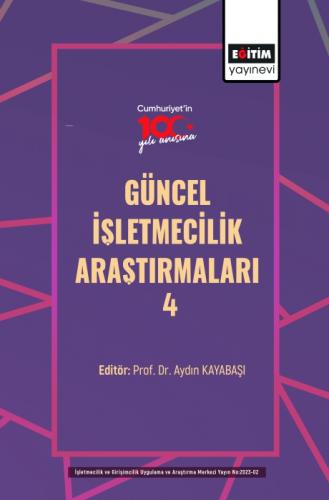 Güncel İşletmecilik Araştırmaları - 4  Frontansicht 1
