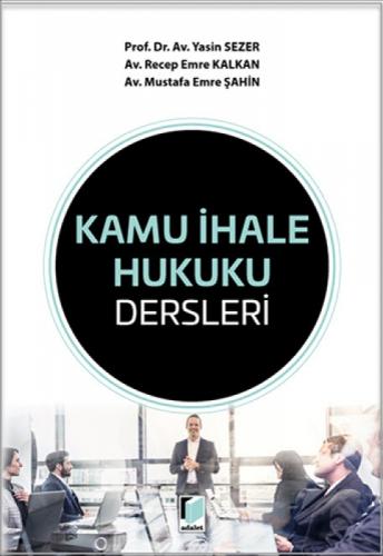 Kamu İhale Hukuku Dersleri  Frontansicht 1