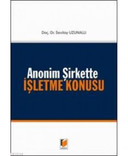Anonim Şirkette İşletme Konusu  Frontansicht 1