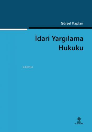 İdari Yargılama Hukuku  Frontansicht 1