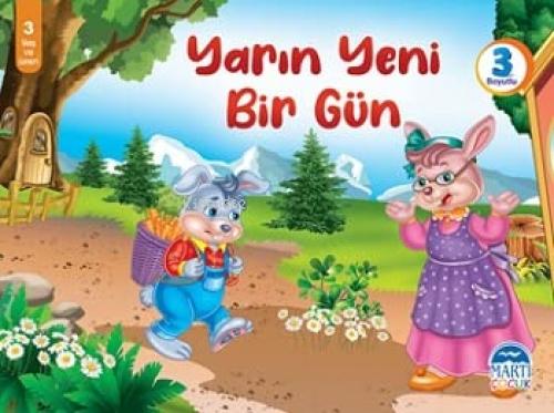 Yarın Yeni Bir Gün;3 Boyutlu Kitaplar  Frontansicht 1