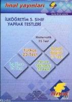 5. Sınıf Tüm Dersler Yaprak Testleri  Frontansicht 1
