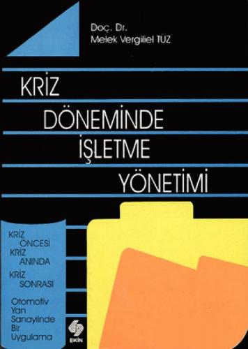 Kriz Döneminde İşletme Yönetimi Melek V.Tüz  Frontansicht 1