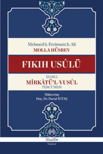 Fıkıh Usûlü / İzahlı Mirkâtü'l-Vusûl Tercümesi  Frontansicht 1