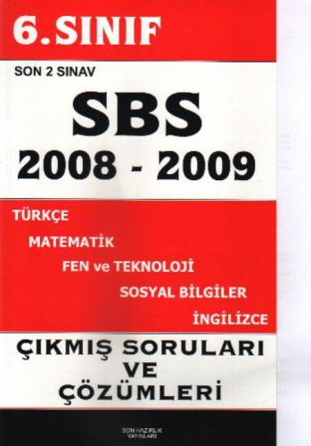 6. Sınıf| SBS 2008-2009; Çıkmış Soruları ve Çözümleri  Frontansicht 1